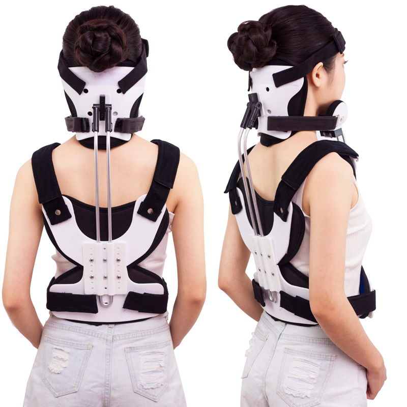 Posture Corrector Back - Zervikale Fixierung Gerät Einstellbar Schulter Haltung