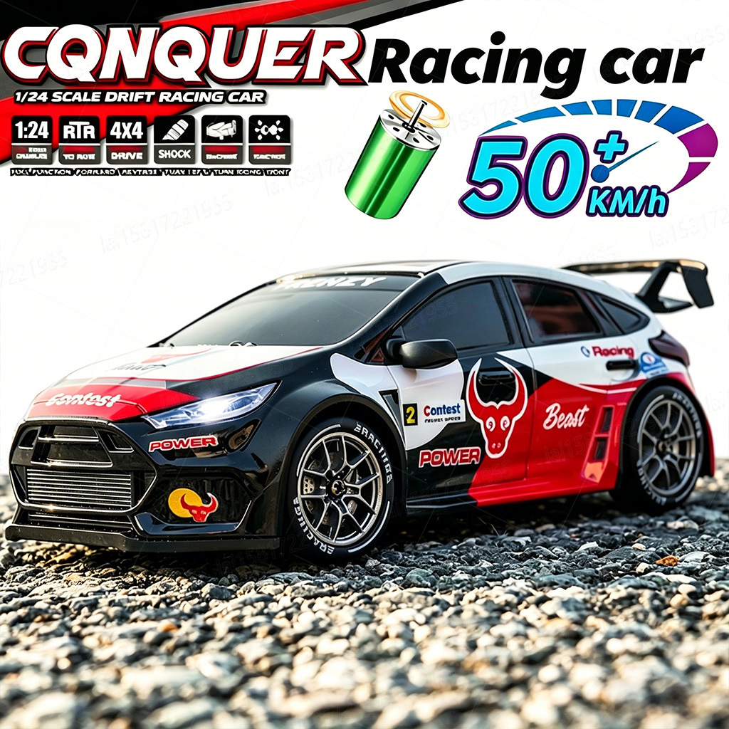 Victor Racket Jetspeed - 1:24 4WD 50KM/H RC Stunt-Drift-Rennwagen Ferngesteuertes