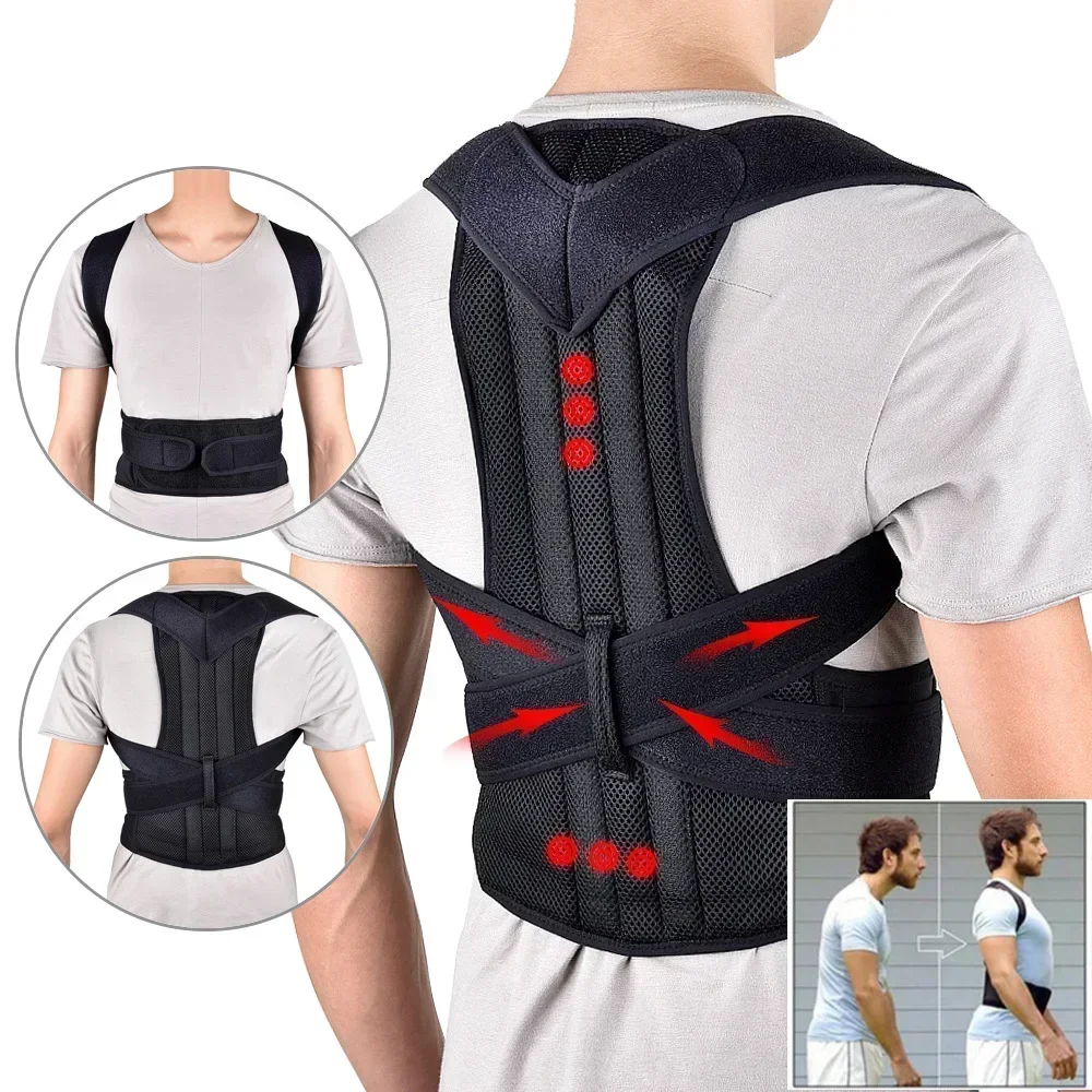 Posture Corrector Back - Verstellbare Rückenstütze Haltungskorrektur-Gürtel für Frauen &