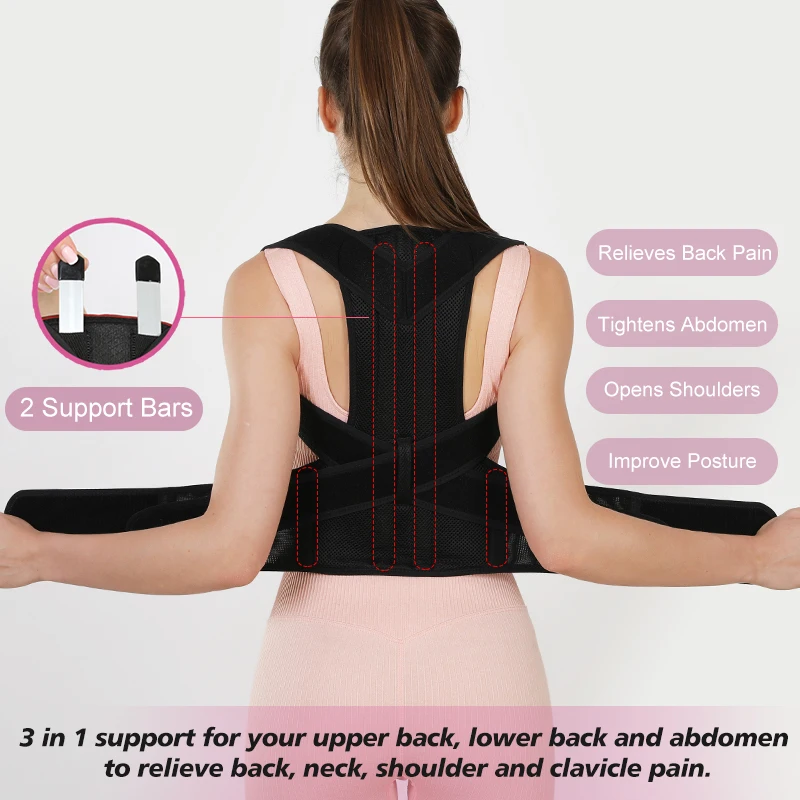 VBOSi Damen Herren Verstellbar – Posture Corrector Back Bewertung und Preis
