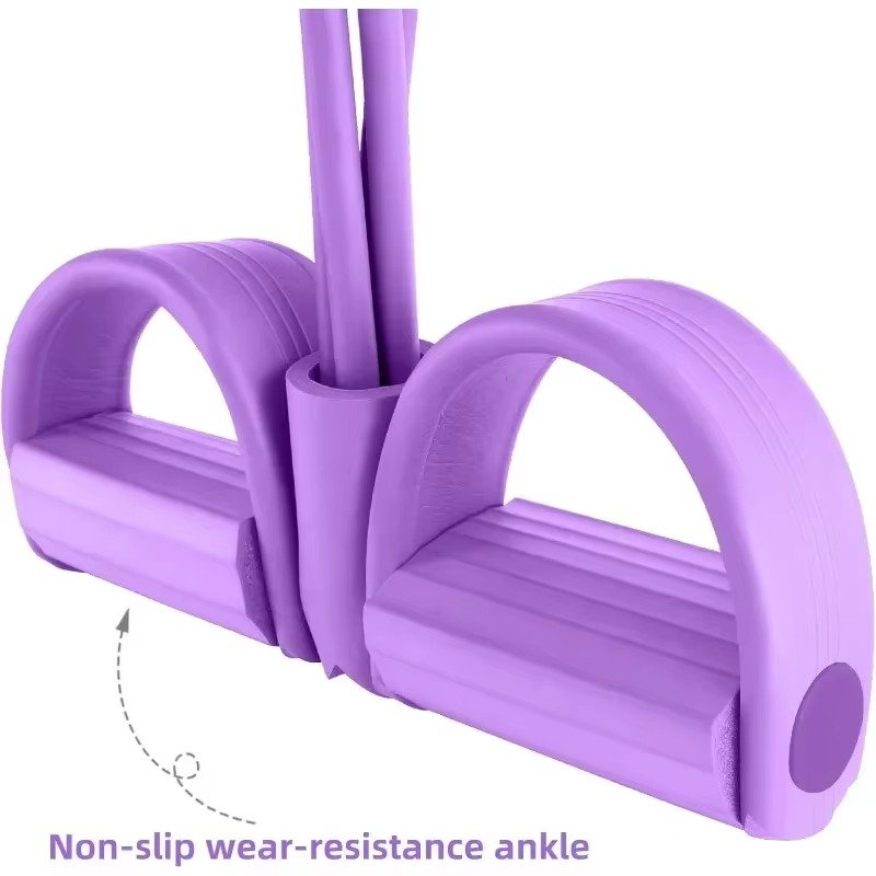 4-Röhren-Elastisches Yoga-Peda – Yoga Fitness Resistance Band Bewertung und Preis