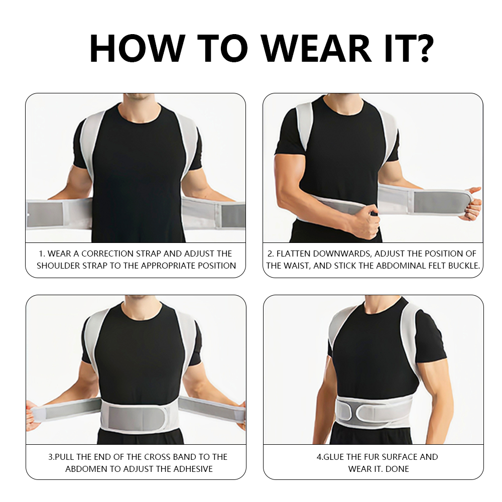 Einstellbare Skoliose Haltung  – Posture Corrector Back Bewertung und Preis