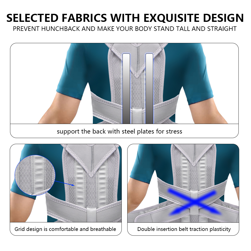 Einstellbare Skoliose Haltung  – Posture Corrector Back Bewertung und Preis