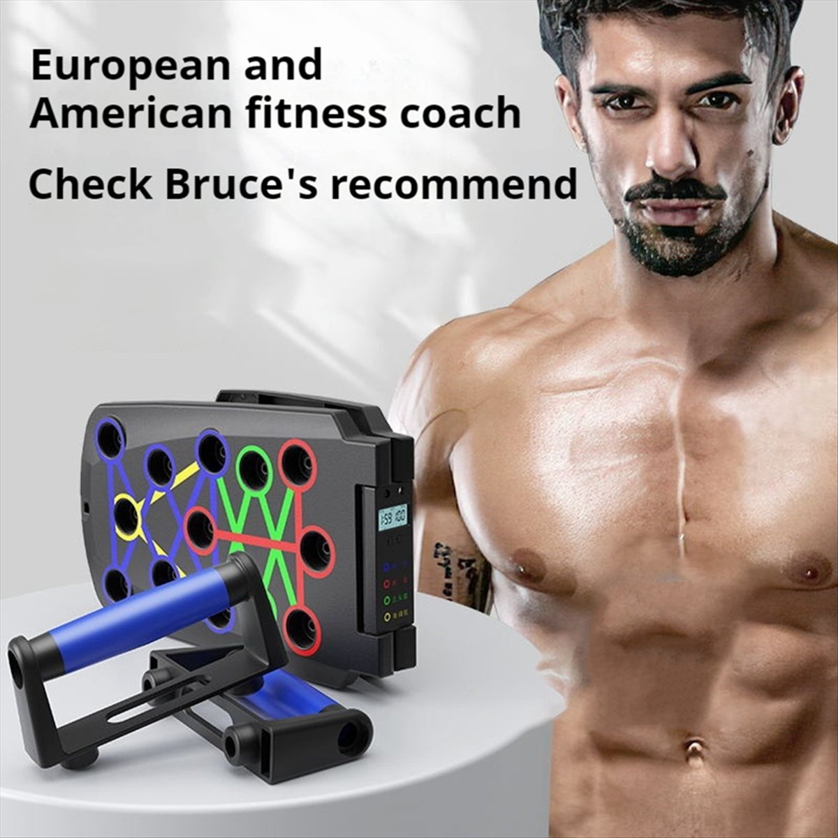 Tragbares, faltbares Push-Up-B – Push Up Board Bewertung und Preis