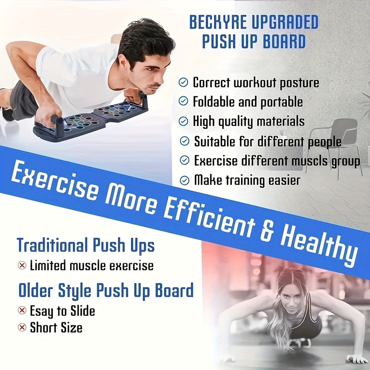 28-Loch-Liegestützbrett, multi – Push Up Board Bewertung und Preis