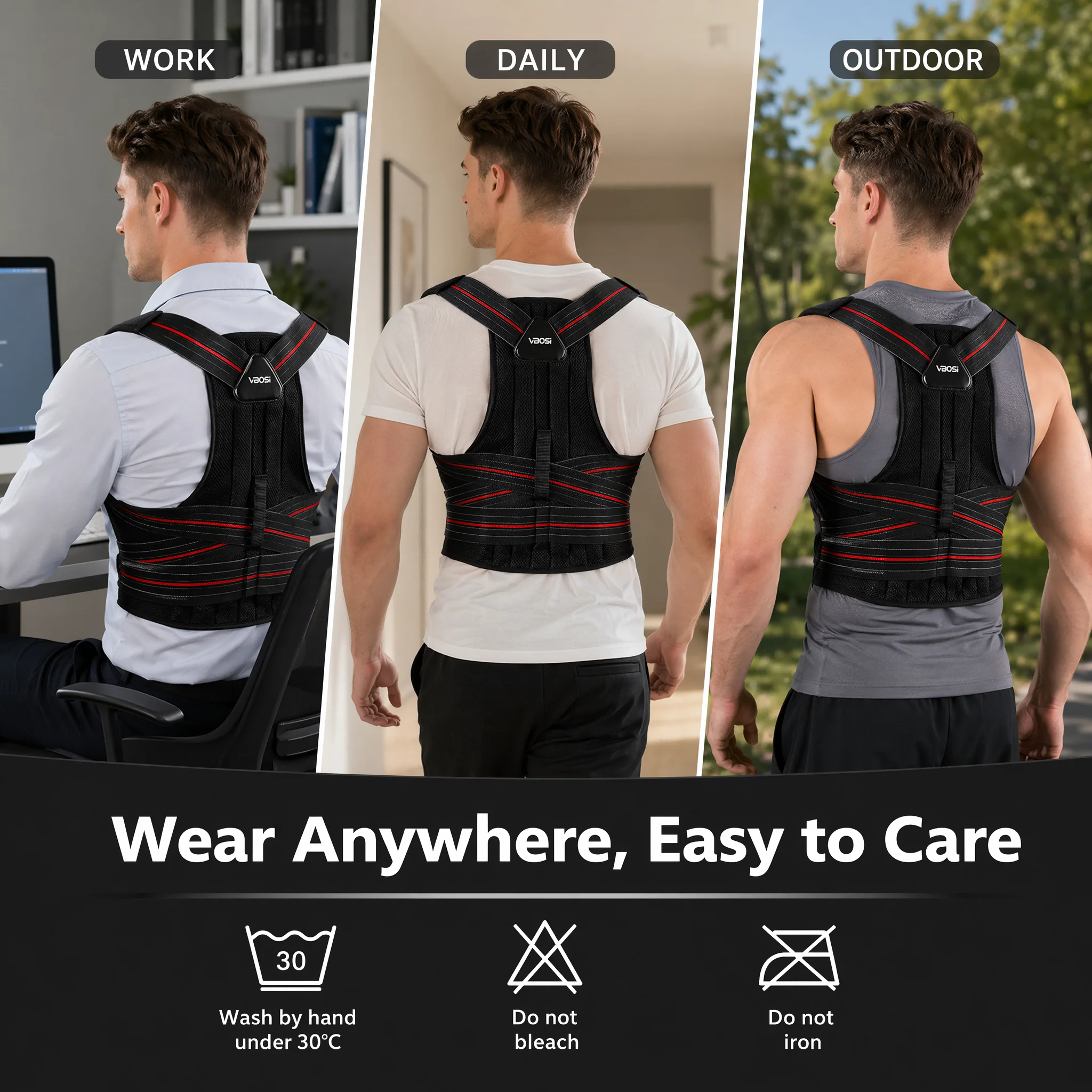 Rückenhaltungskorrektur-Gurt V – Posture Corrector Back Bewertung und Preis